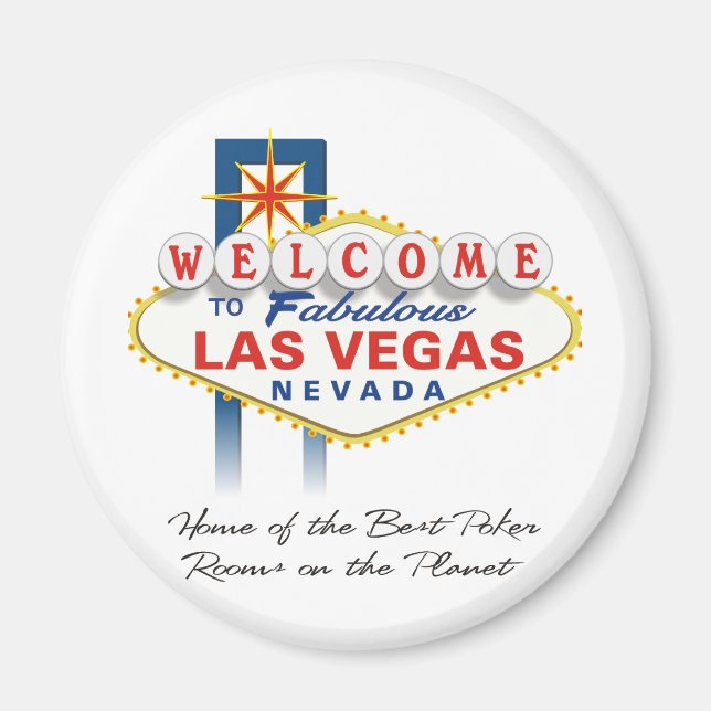 Vegas-signering Magnet (Framsidan)