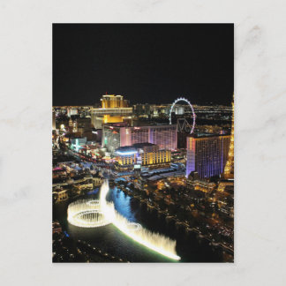 Vegas Siluett Vykort
