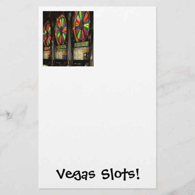 Vegas Slots! Brevpapper (Framsida)