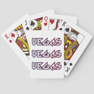 Vegas spelar kort, för försäljning! kortlek
