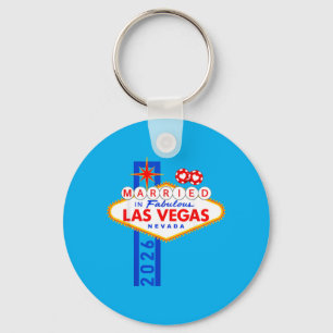 Vegas Speningsfest Bröllop i Vegas Brudgum Brud Nyckelring