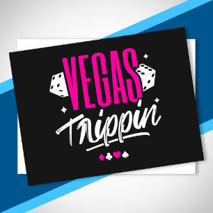Vegas tjejresa - Vegas födelsedag - Vegas semester Vykort