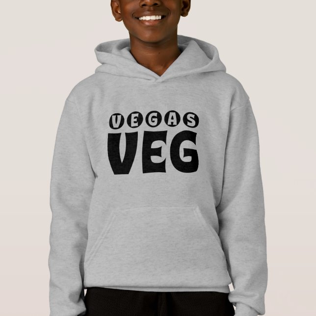 Vegas Veg logotypobjekt T Shirt (Framsida)