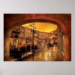 Vegas - Venetian - Venedigs gator Poster