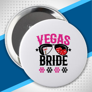 Vegasbröllop - Brud - Vegas möhippa Knapp