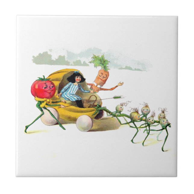 Vege-Manar hämnd Kakelplatta (Framsidan)