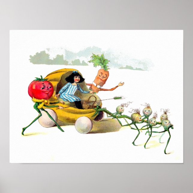 Vege-Männens Hämnd Poster (Framsidan)