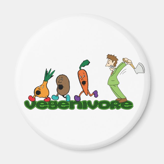 Vegenivore Magnet (Framsidan)