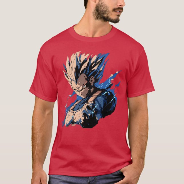 vegeta moderna familjen t shirt (Framsida)