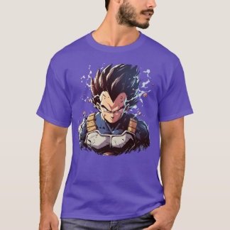 vegeta style funny t shirt