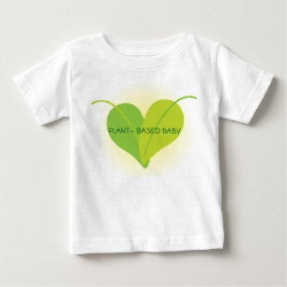 Vegetabilisk babydräkt t-shirt