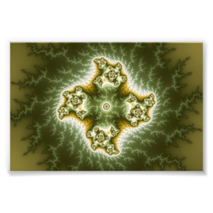 Vegetabilisk cell - Fractal Art Fototryck