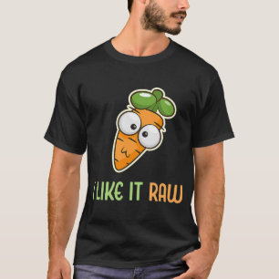 Vegetabilisk morot jag gillar den rå Vegan-livssti T Shirt