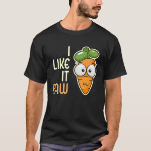 Vegetabilisk morot jag gillar den rå Vegan-livssti T Shirt