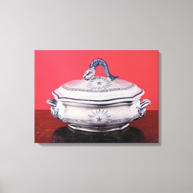 Vegetabilisk rätt tillhörande Carl Linnaeus Canvastryck (Framsida)