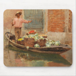 Vegetabilisk säljare i Venedig (av Vincenzo Capril Musmatta