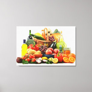 Vegetabiliska Canvastryck
