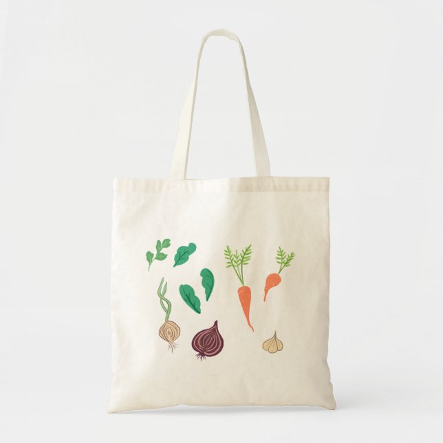 Vegetabiliska lantbrukare - Tote Bag Tygkasse (Framsidan)