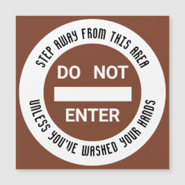 Vegetabiliska produkter INGEN POST Tvättar Händer 