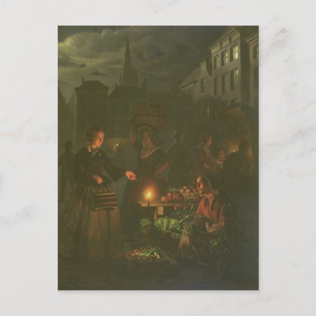 Vegetabiliska stallet vykort (Framsida)