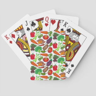Vegetabiliska trädgårdsprodukter för grönsaksprodu casinokort