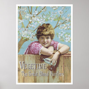 Vegetabiliskt blodrenare poster
