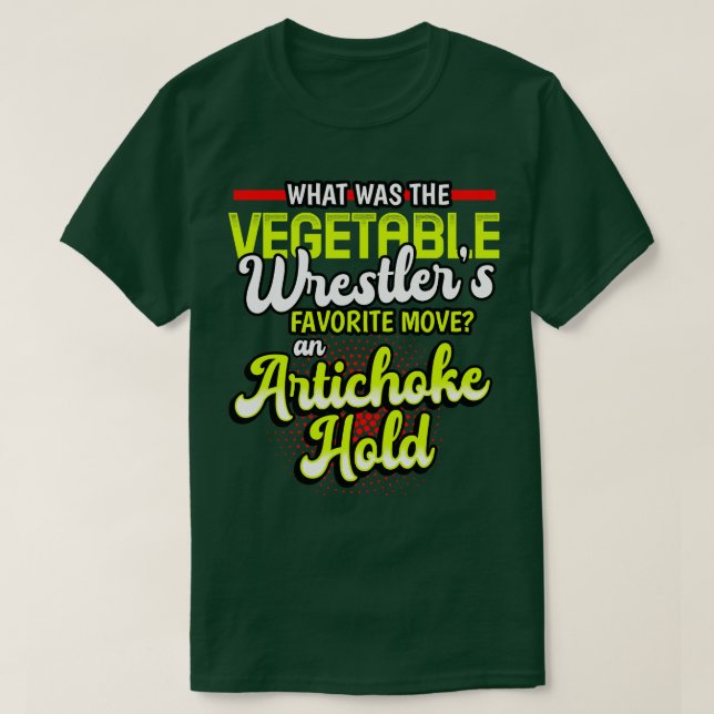 Vegetabiliskt brottande som var till fördel för Ve T Shirt (Design framsida)