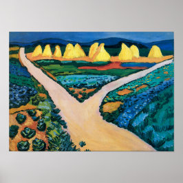 Vegetabiliskt Fält | Auguste Macke | Poster