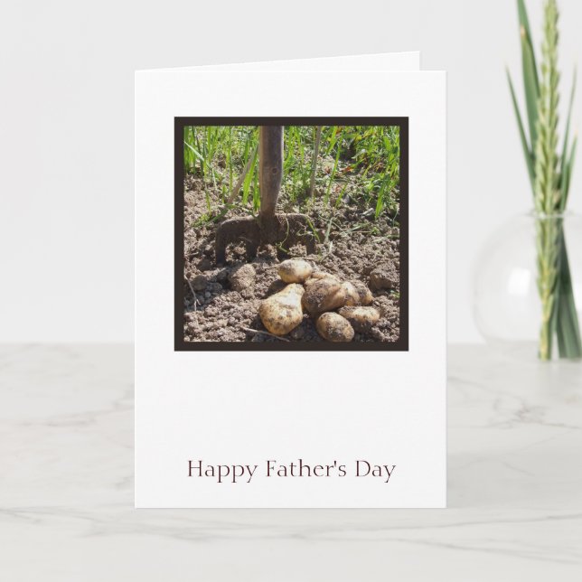 Vegetabiliskt Garden Card Kort (Framsida)