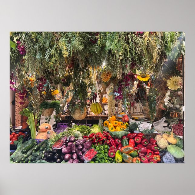 Vegetabiliskt odlingsställ poster (Framsidan)