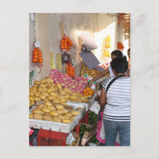 Vegetabiliskt stall vykort