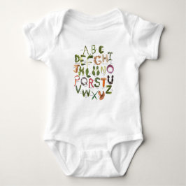 Vegetable Alphabet | Cute veggie-kläder för baby T Shirt