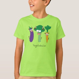 Vegetable Bulls Funny Barn Boy's T-shirt