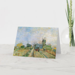 Vegetable Garden in Montmartre av Vincent van Gogh Kort