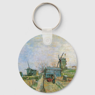 Vegetable Garden in Montmartre av Vincent van Gogh Nyckelring
