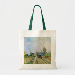 Vegetable Garden in Montmartre av Vincent van Gogh Tygkasse