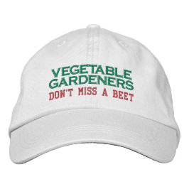 Vegetable Gardener Embroiderad Baseball Hat Broderad Keps