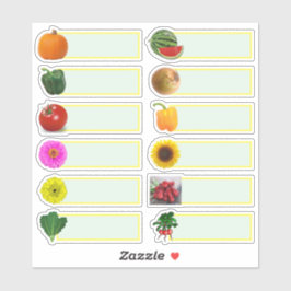 Vegetable Gardener Seed Saver Stickers Klistermärken
