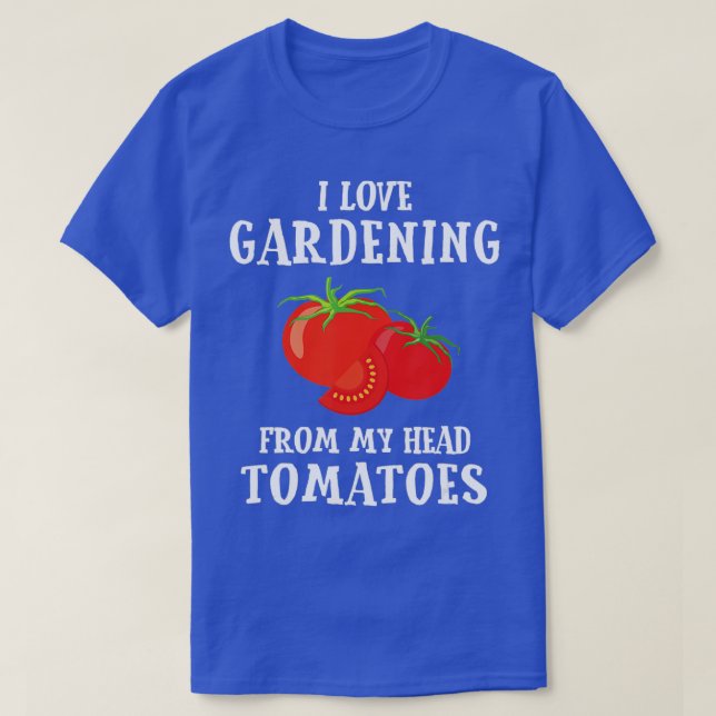 Vegetable Gardener T Shirt (Design framsida)