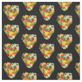 Vegetable Harvest Hearts Tyg