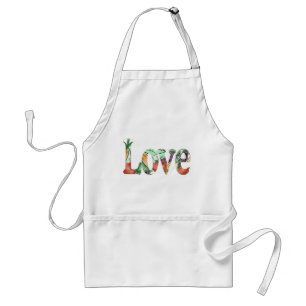 Vegetable Kärlek Apron Förkläde