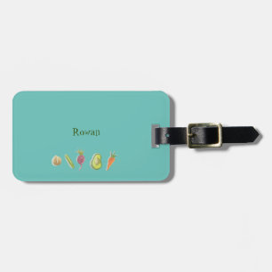 Vegetable Luggage Tag Bagagebricka