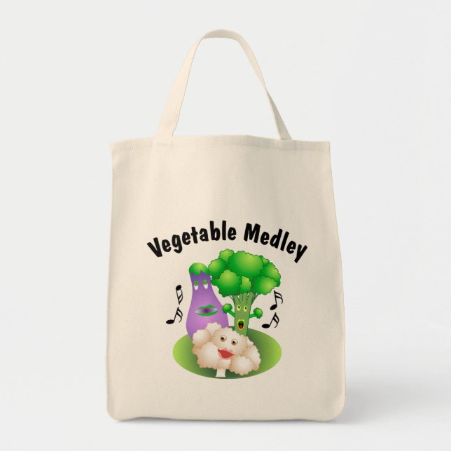 Vegetable Medley Tygkasse (Framsidan)