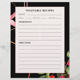 Vegetable Recipe | Svart botaniska körsbär