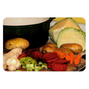 Vegetable Soppa Magnet