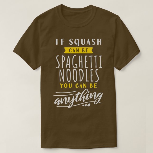 Vegetable Squash Spaghetti Noodle Funny Veggie Foo T Shirt (Design framsida)