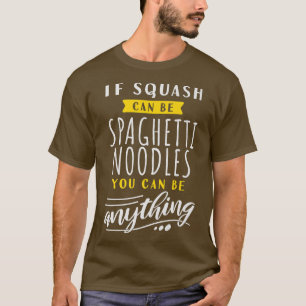 Vegetable Squash Spaghetti Noodle Funny Veggie Foo T Shirt