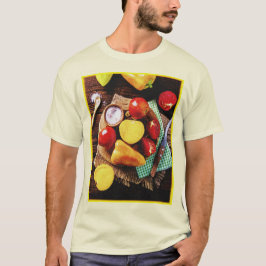 "Vegetables Homemade Salad" Cute Photo. Köp nu T Shirt