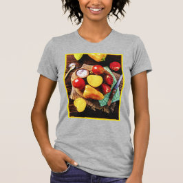 "Vegetables Homemade Salad" Cute Photo. Köp nu T Shirt
