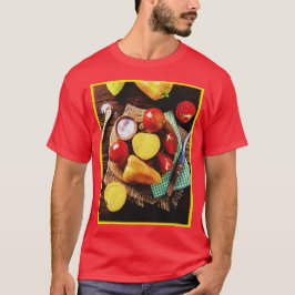 "Vegetables Homemade Salad" Cute Photo. Köp nu T Shirt